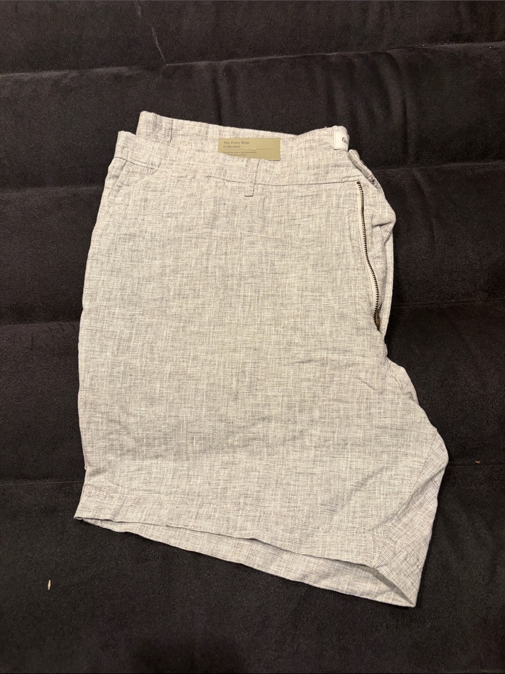 Goodfellow & Co Light Gray Flat-Front Men's Shorts